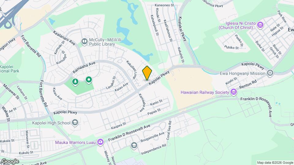 91-1003A Hawea St Map and Location Details