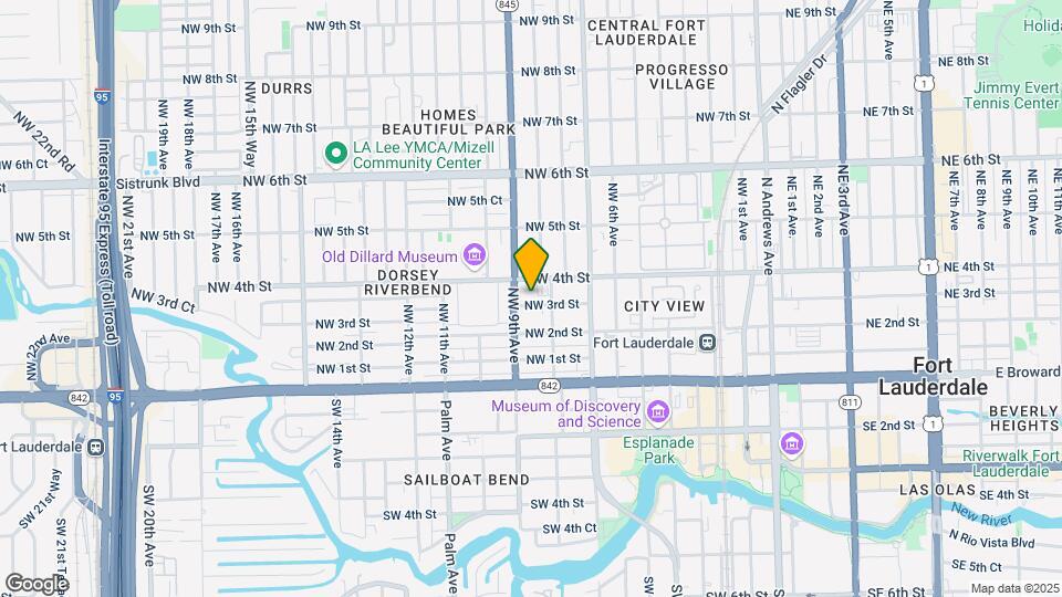 819 NW 3rd St Map and Location Details