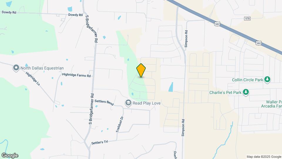 421 Willet Dr Map and Location Details