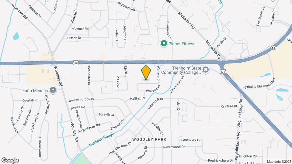 2745 N Wallace Dr Map and Location Details