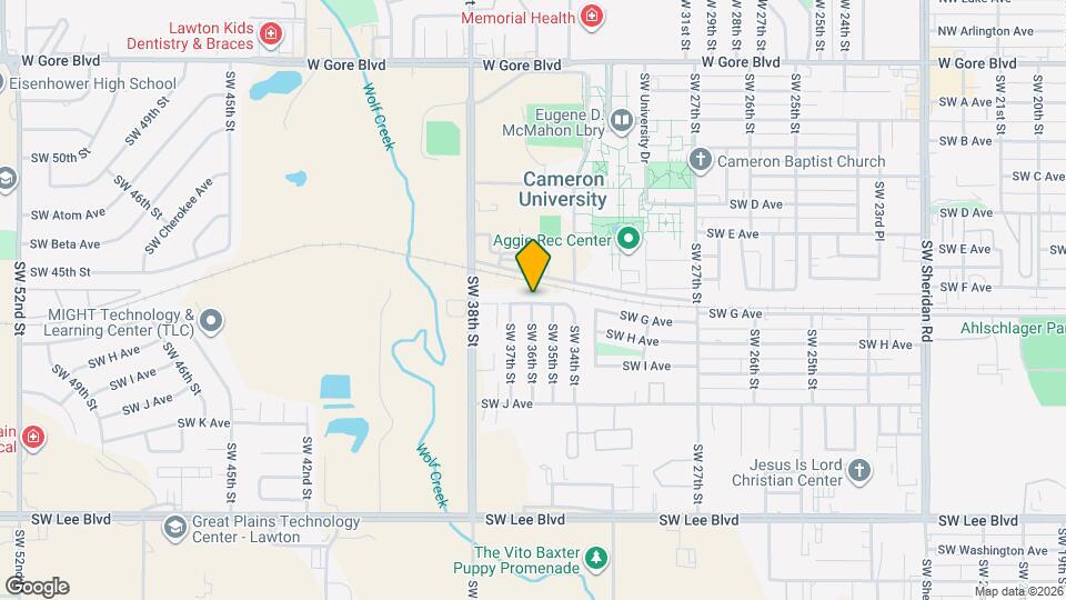 3417 SW Crestview Dr Map and Location Details