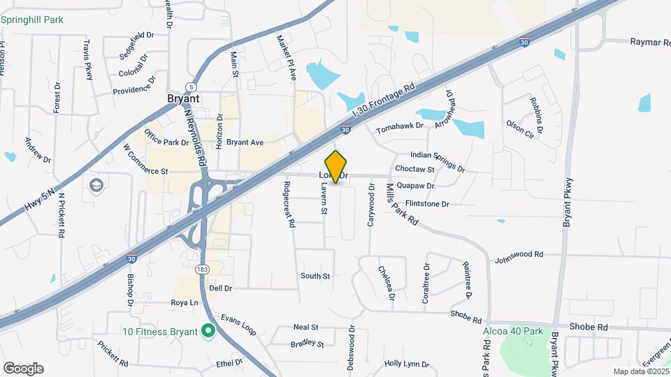2110 Richland Park Dr Map and Location Details