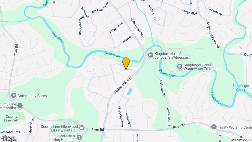 3965 Chimney Ridge Dr Map and Location Details