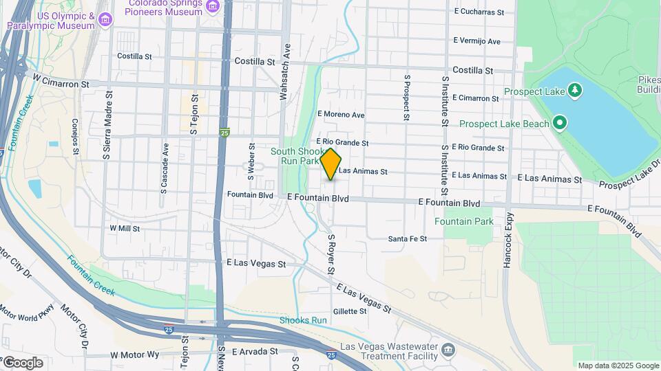 820 S Royer St Mapa y Detalles de la Ubicación