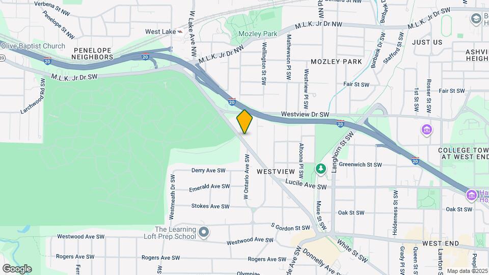 1607 Ralph David Abernathy Blvd SW Map and Location Details