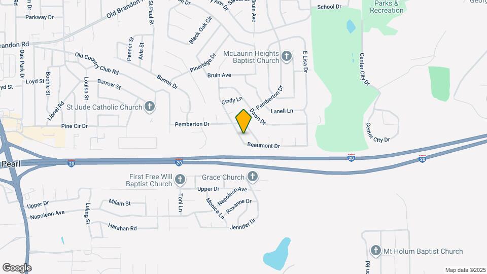 3422 Beaumont Dr Map and Location Details