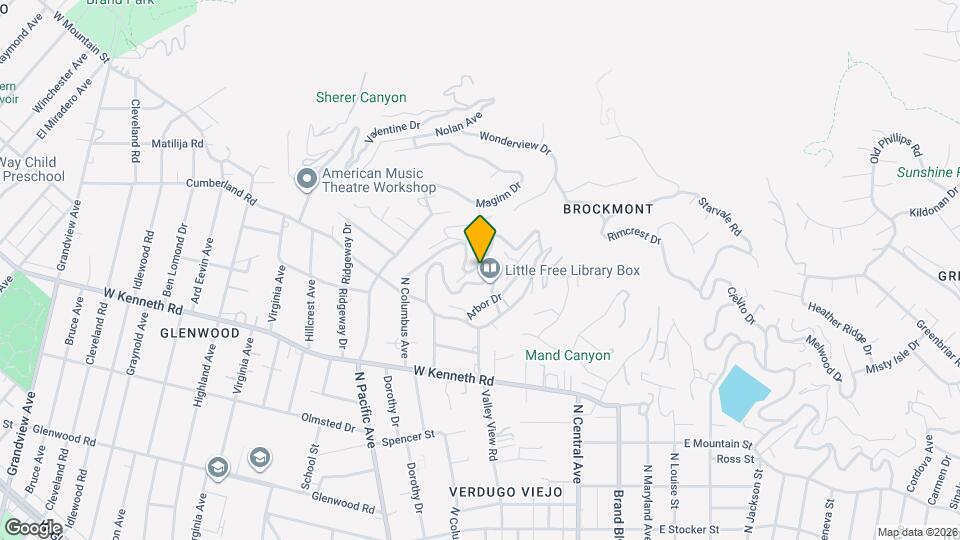 320 Kempton Rd Map and Location Details