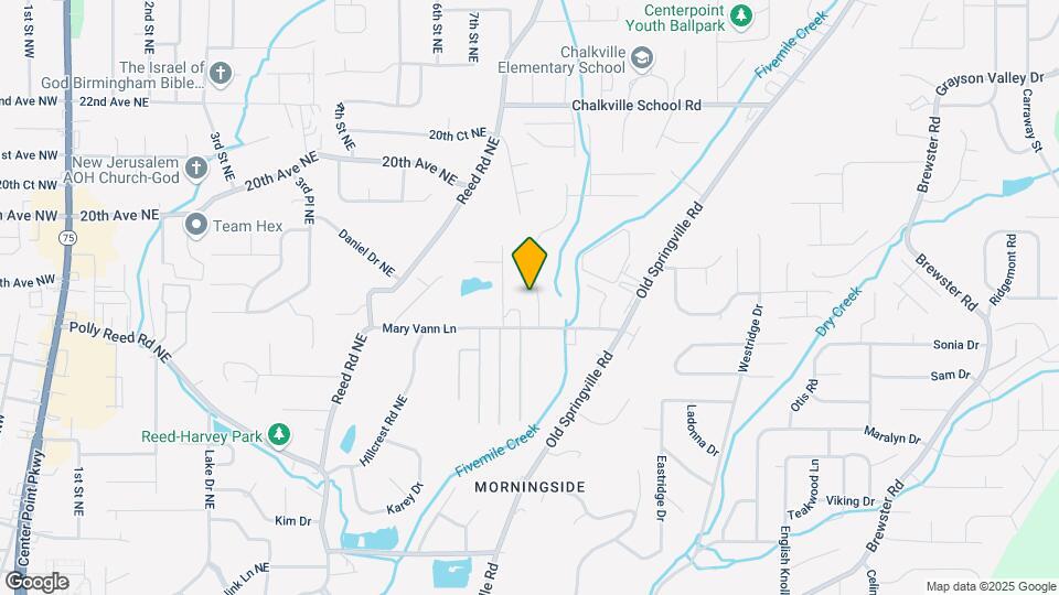 2016 Willow Glenn Dr Map and Location Details