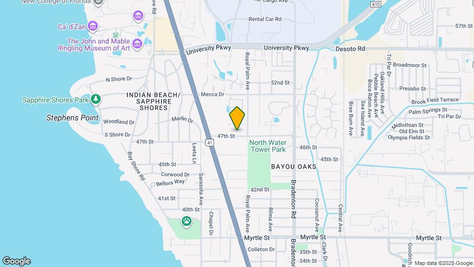 957 47th St Map and Location Details