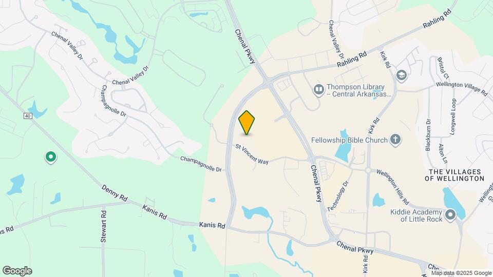 701 Rahling Rd Map and Location Details