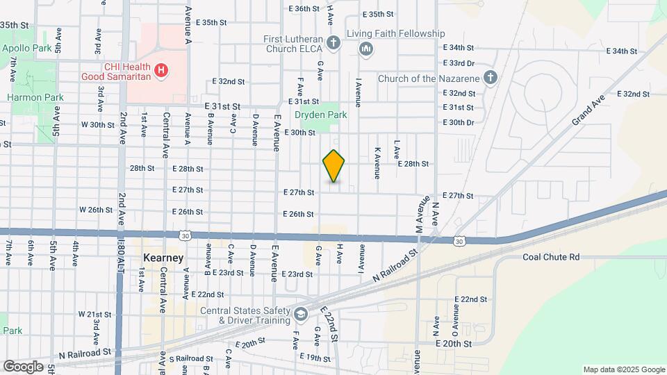 2710 H Ave Map and Location Details