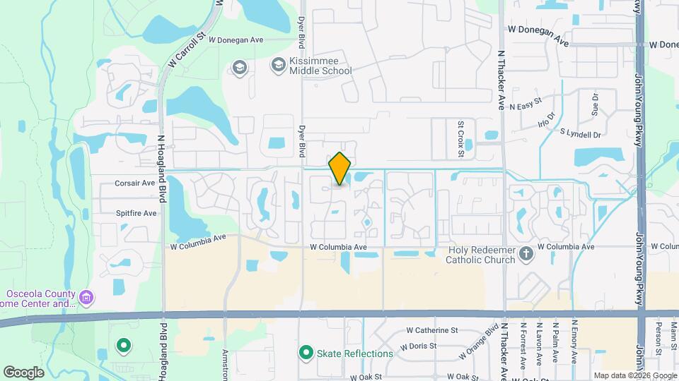 3108 E Tower Ct Map and Location Details