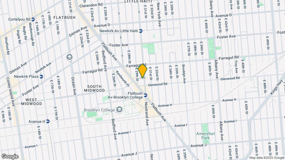 2086 Nostrand Ave Mapa y Detalles de la Ubicación