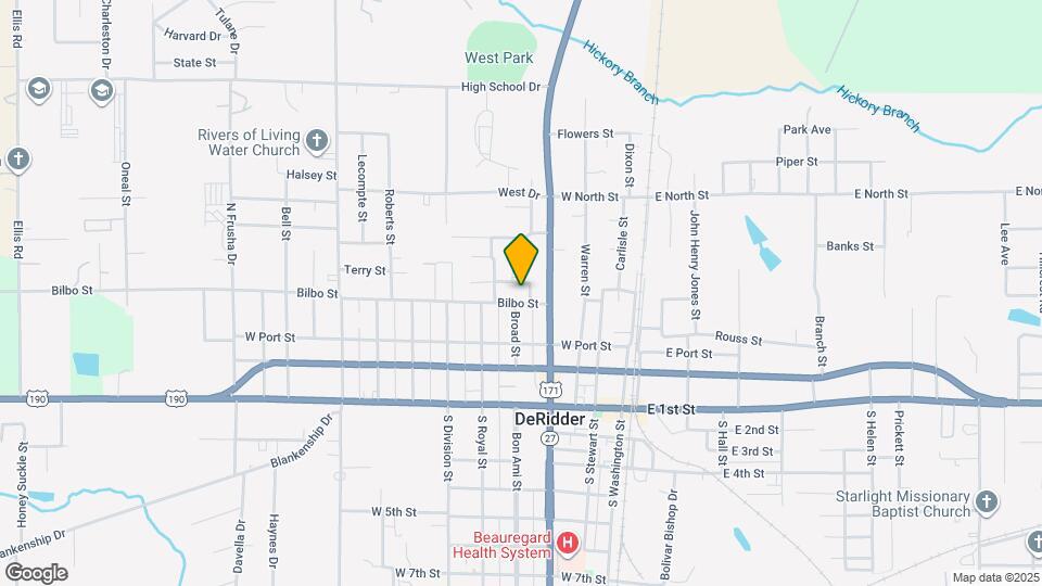 416 Bilbo St Map and Location Details