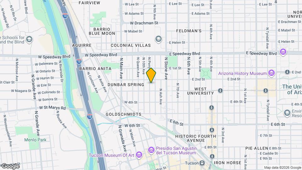 826 N Perry Ave Map and Location Details