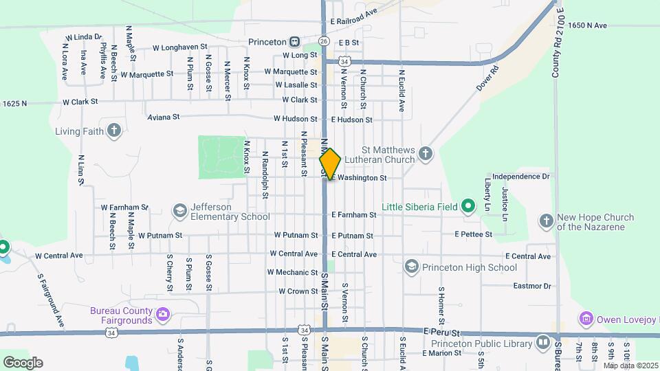 315 N Main St, Unit 2 Map and Location Details