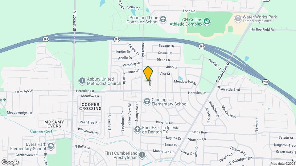 3817 Yellowstone Pl Map and Location Details