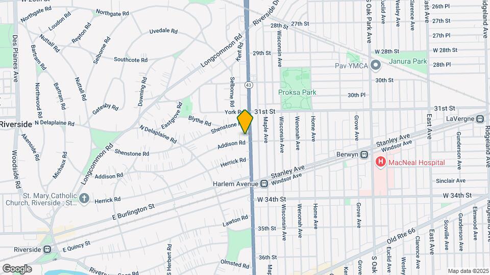 3146 Harlem Ave Map and Location Details
