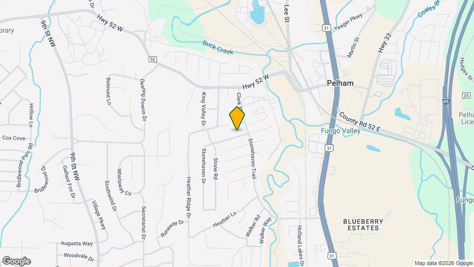 126 Stonehaven Dr Map and Location Details