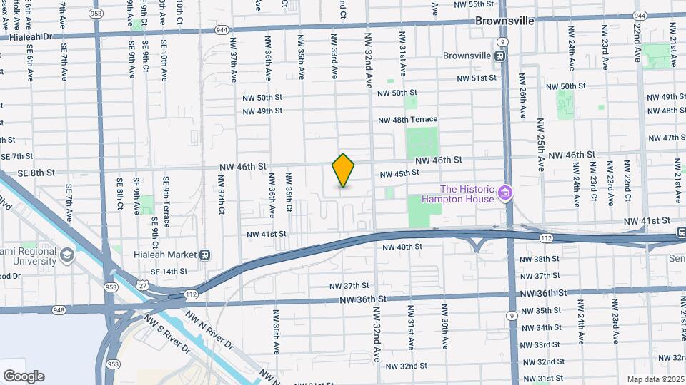 3295 NW 43rd Ter Map and Location Details