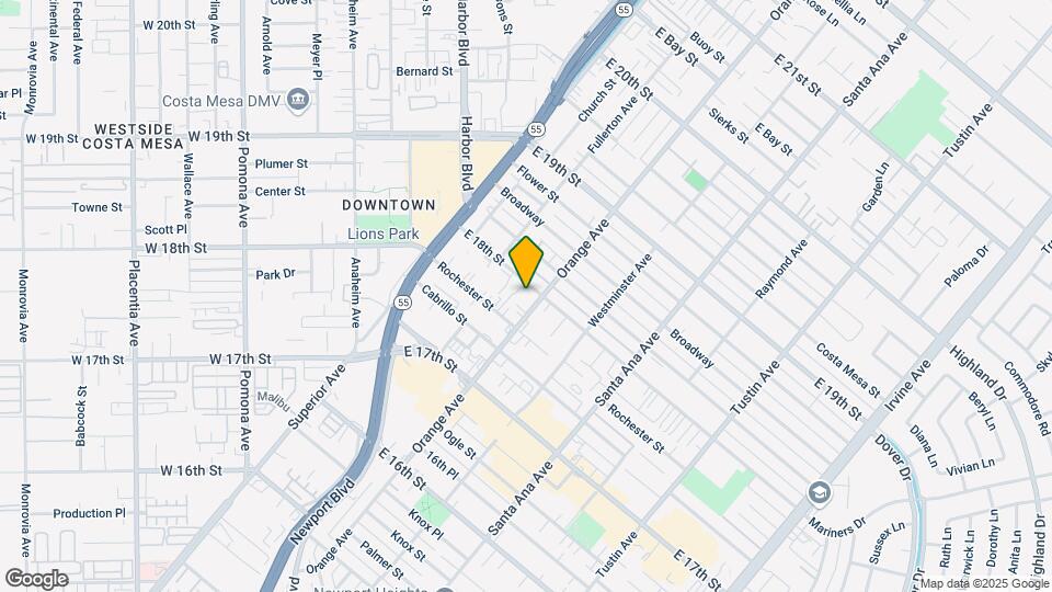 187 E 18th St Map and Location Details