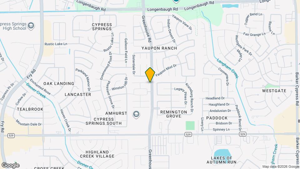 19503 Narcissus Brook Ln Map and Location Details