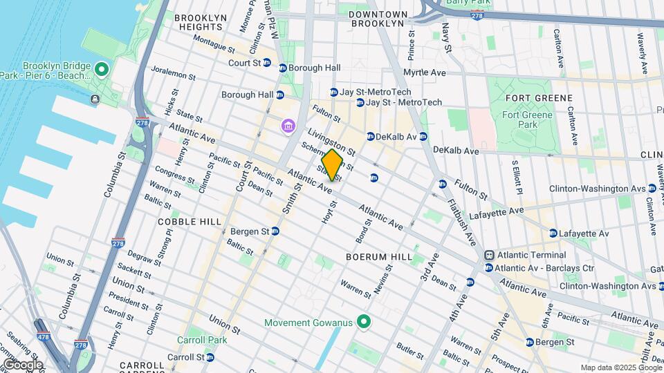 333 Atlantic Avenue Mapa y Detalles de la Ubicación