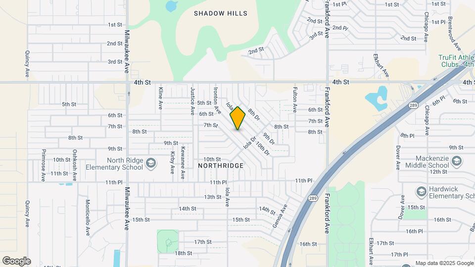 6111 10th Dr Map and Location Details