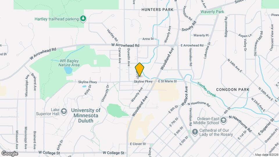 125 W Saint Marie St Mapa y Detalles de la Ubicación