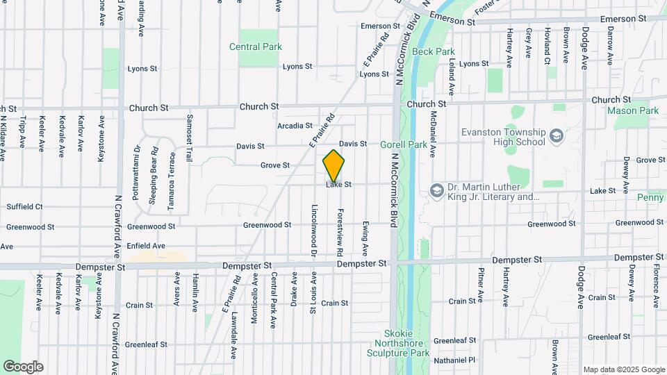 3425 Lake St Map and Location Details