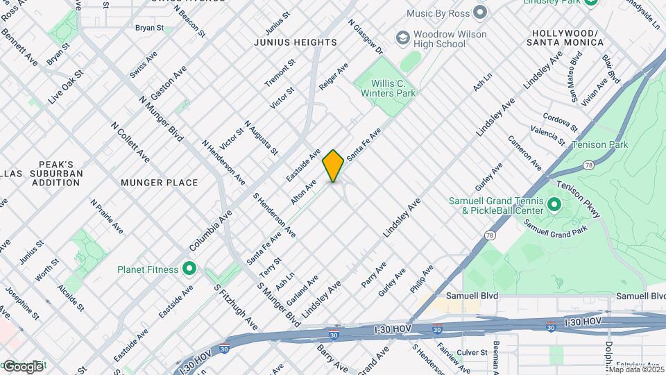 402 Graham Ave Map and Location Details