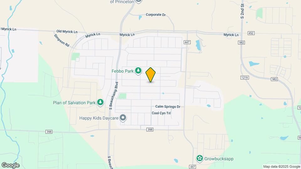 612 Stampede Ln Map and Location Details