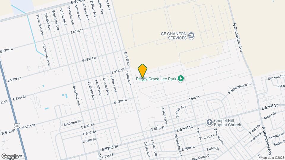 1617 Twin Falls Dr Map and Location Details