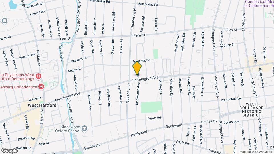 794 Farmington Ave Map and Location Details