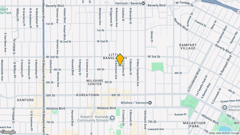 3611 1/2 W 4th St, Unit 3611.5 Map and Location Details