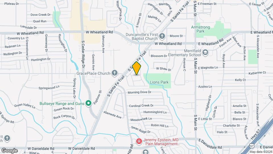 410 Red Sage Ln Map and Location Details