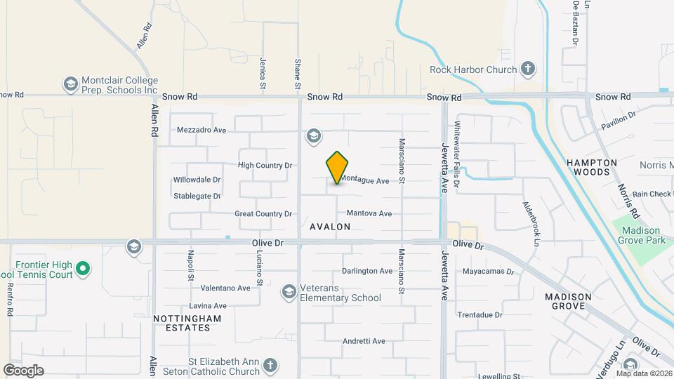 11902 Cedar Bluff Ave Map and Location Details