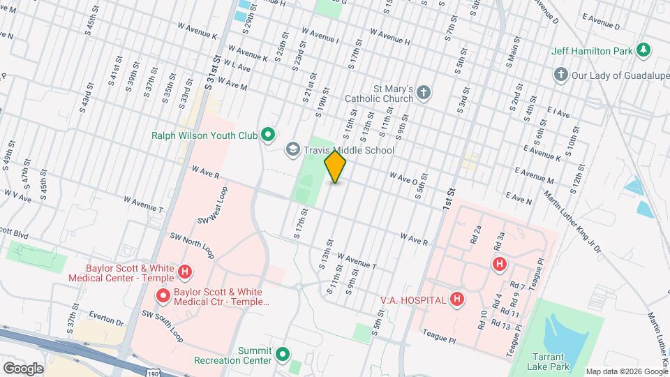 1615 S 15th St Map and Location Details