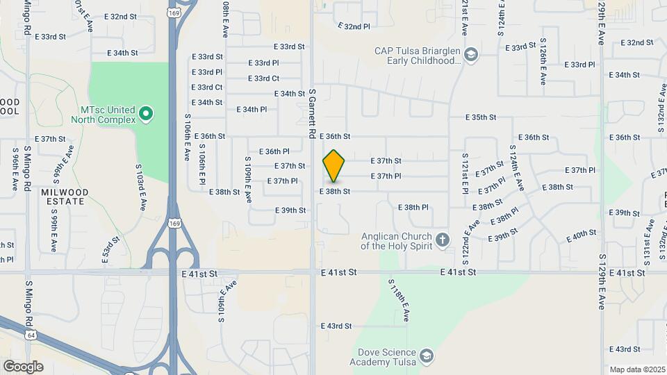 11417 E 38th St Map and Location Details