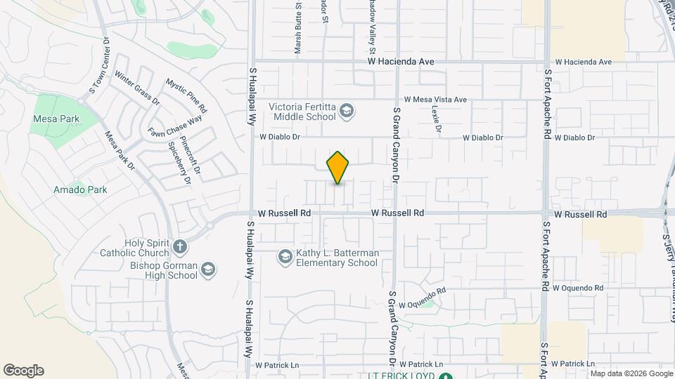 5640 Woods Crossing St Map and Location Details