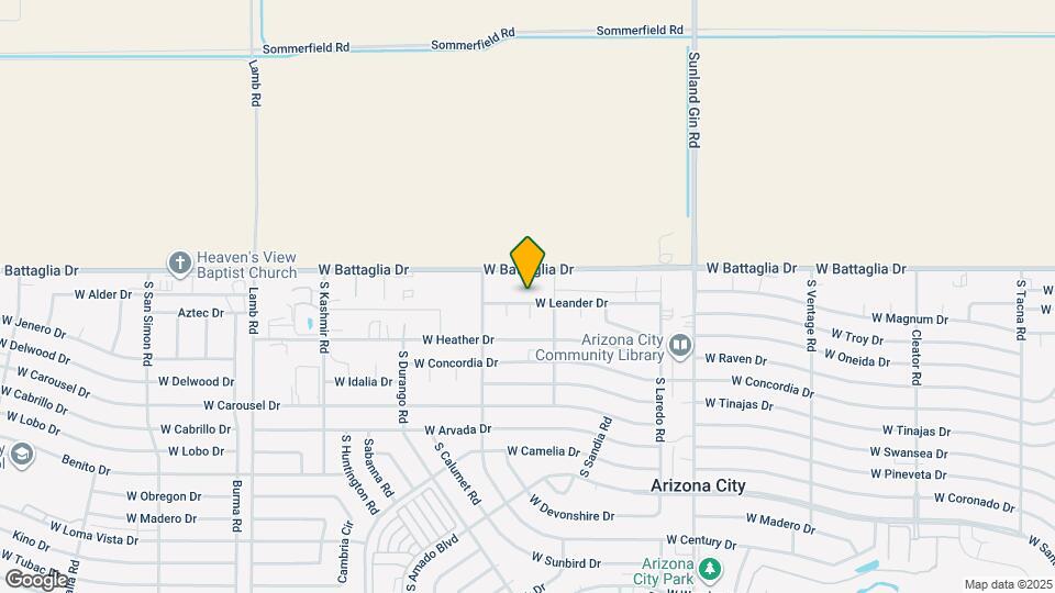 10236 W Leander Dr Map and Location Details