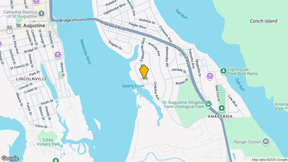 270 S Matanzas Blvd Map and Location Details