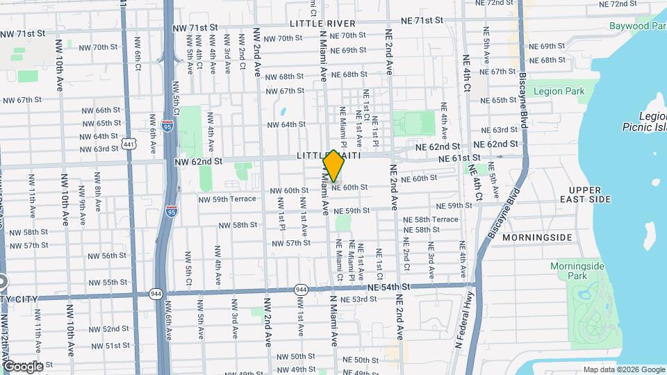 27 NE 60th St Mapa y Detalles de la Ubicación
