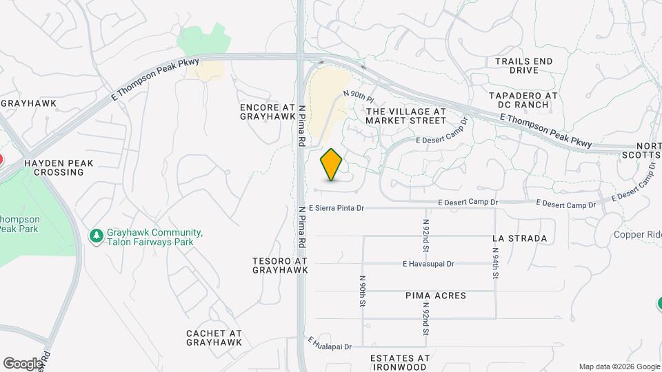 8891 E Mountain Spring Rd Map and Location Details