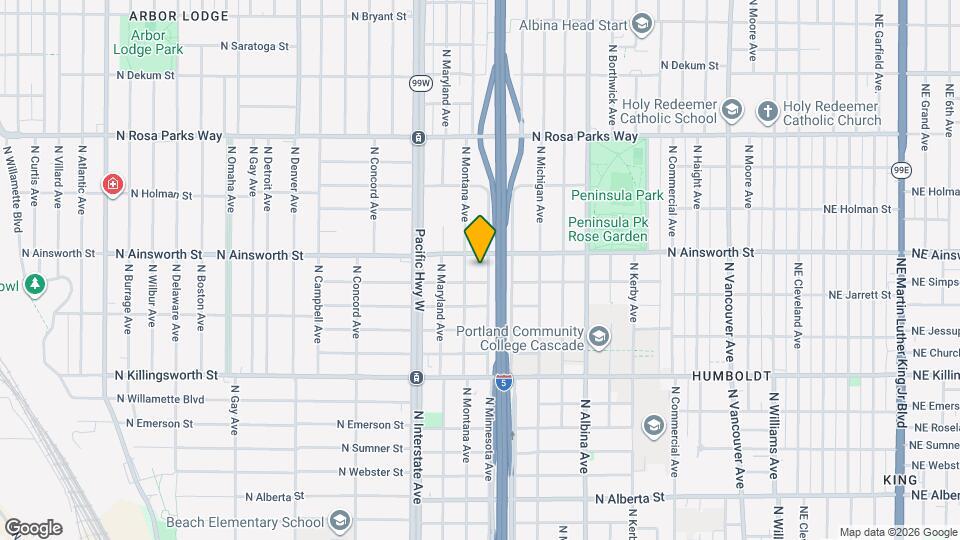 5923 N Minnesota Ave Map and Location Details
