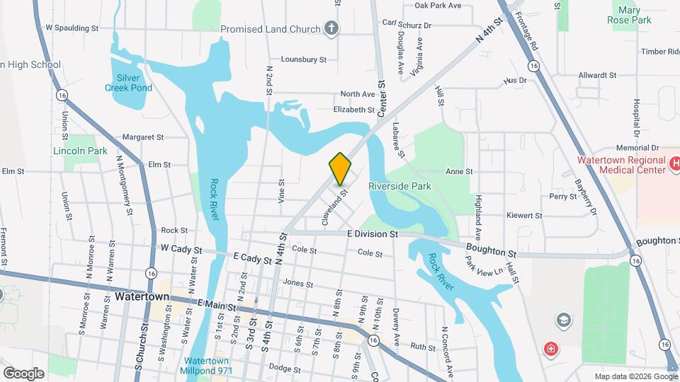 904 Cleveland St Mapa y Detalles de la Ubicación