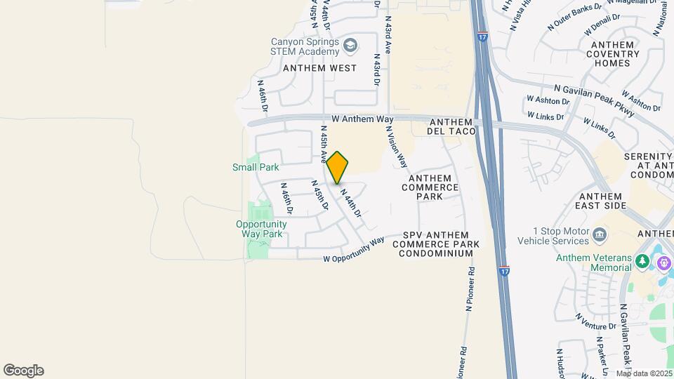 42130 N 44th Dr Map and Location Details