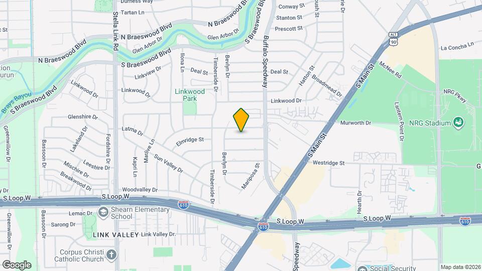 3306 Elmridge St Map and Location Details