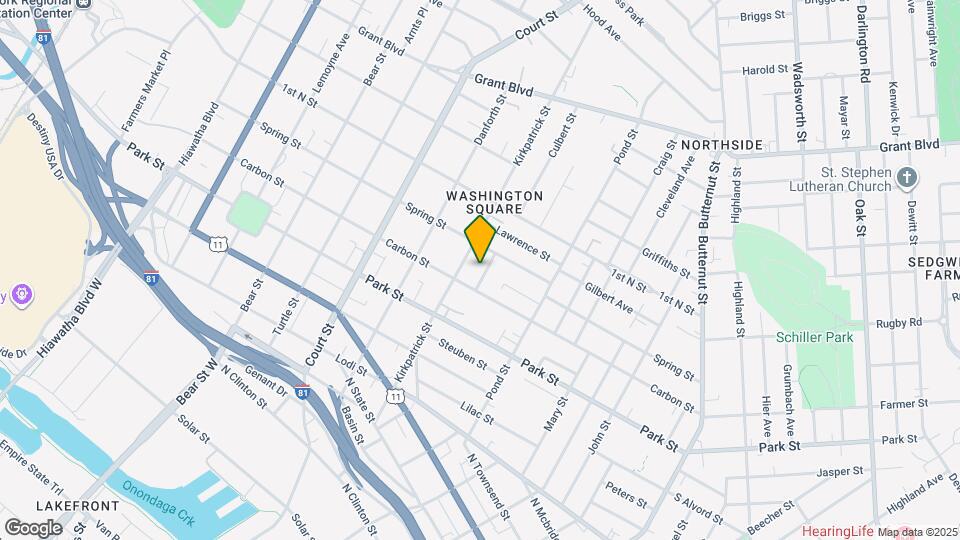 105 Carlisle St Map and Location Details