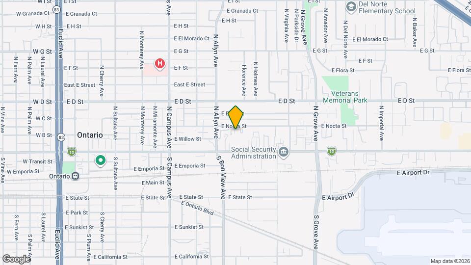 946 E Nocta St Map and Location Details